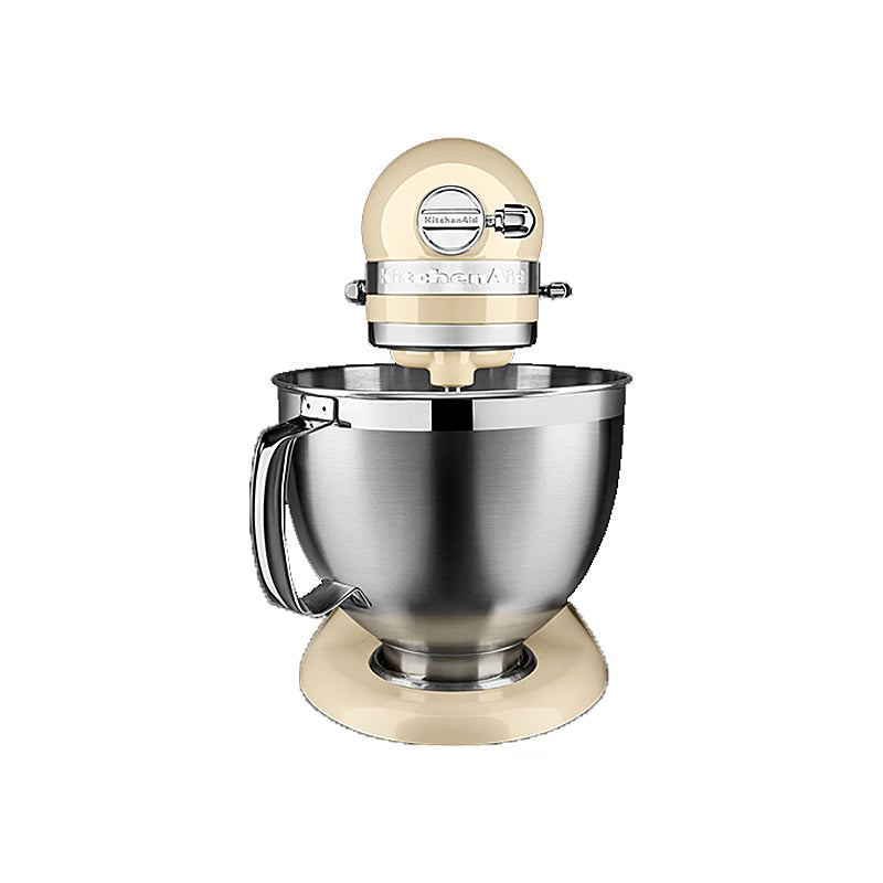 KitchenAid 5KSM185PSEAC Küchenmaschine 4,8L in Crème – mit Zubehör & Profiqualität