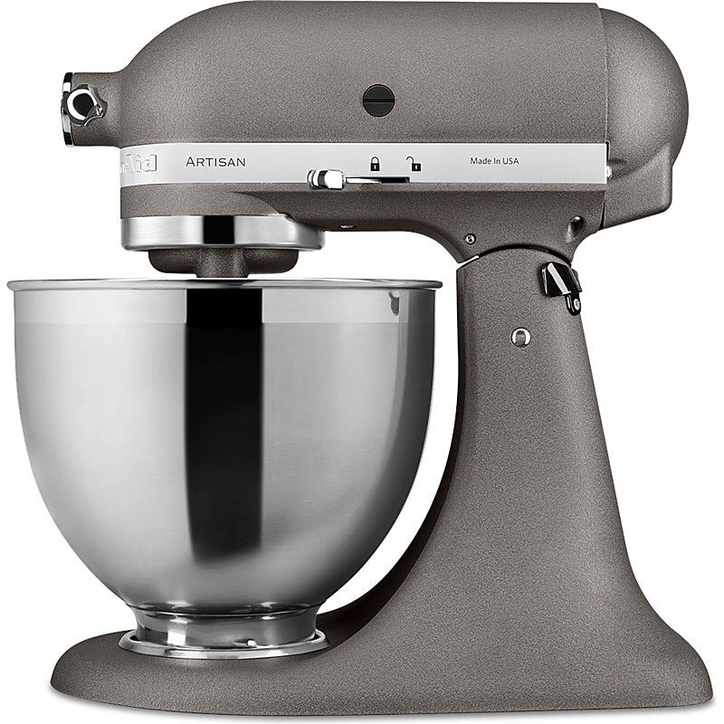 KitchenAid 5KSM185PSEGR Küchenmaschine 4,8L in Imperial Grey – Zubehör & Profiqualität