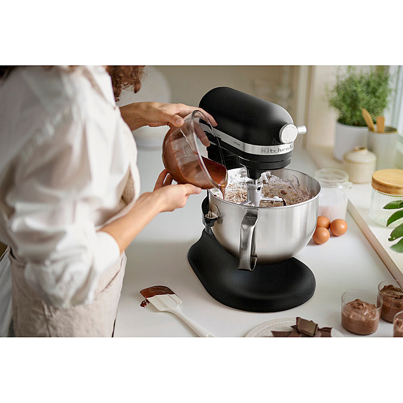 KitchenAid 5KSM60SPXEBM Küchenmaschine 5,6 L ARTISAN mit Schüsselheber Farbe Matt Schwarz