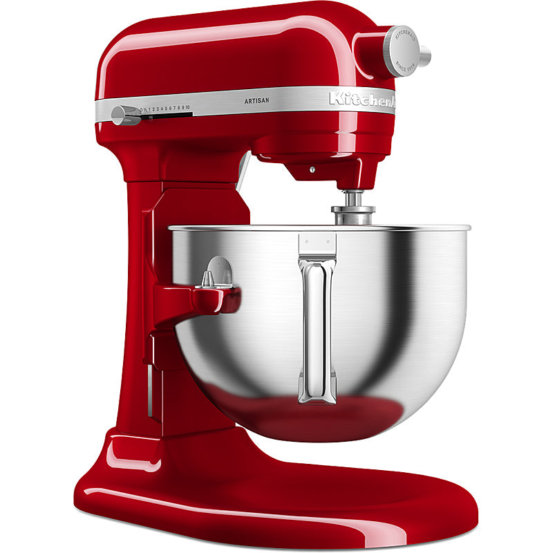 KitchenAid 5KSM60SPXEER Küchenmaschine 5,6 L ARTISAN mit Schüsselheber Farbe Empire Rot