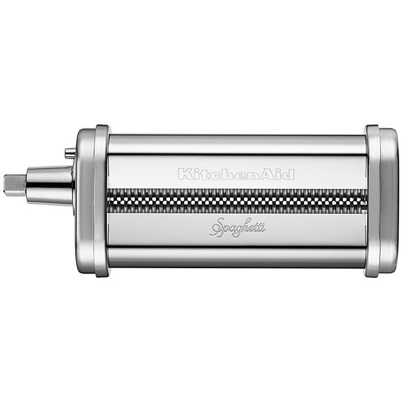 KitchenAid 5KSMPRA Zubehör für alle Küchenmaschinen Nudelvorsatz (Edelstahl ) 3 Walzen