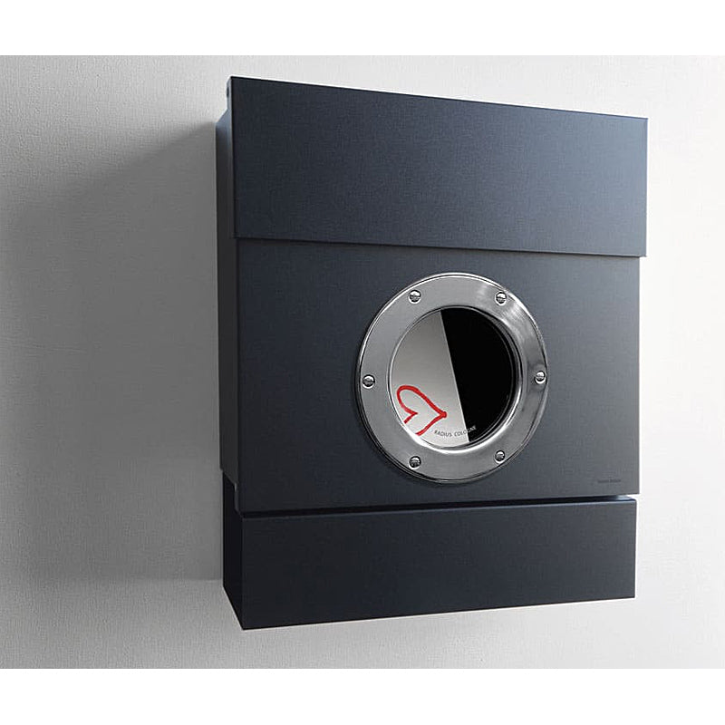 Radius Design Briefkasten Letterman II schwarz