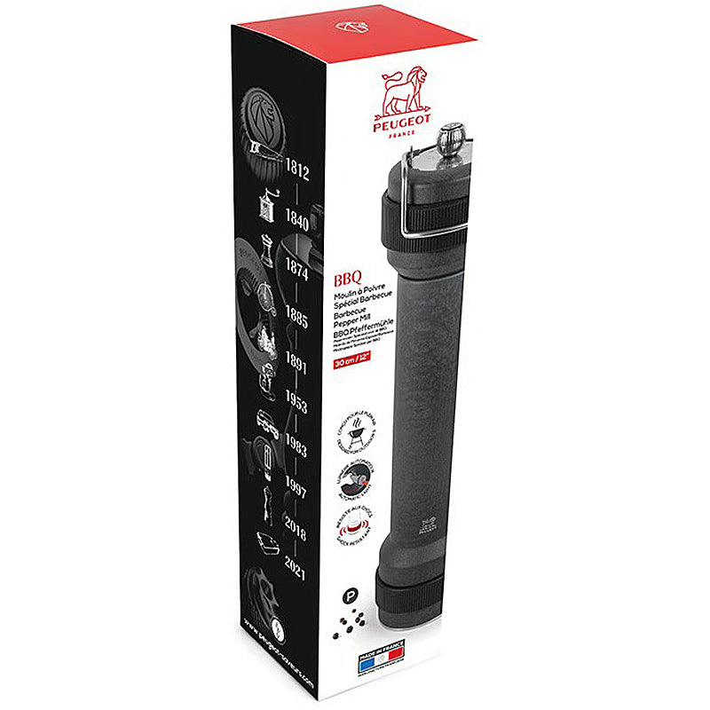 Peugeot BBQ Pfeffermühle Graphit mit Licht 30 cm