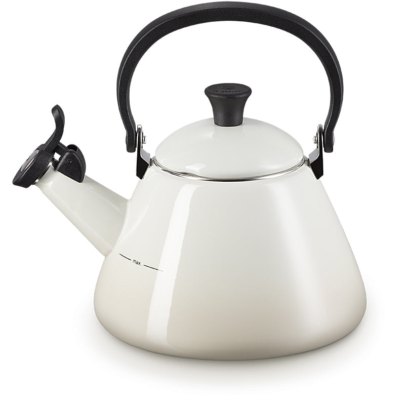 Le Creuset Wasserkessel Kone 1,6 Liter Meringue