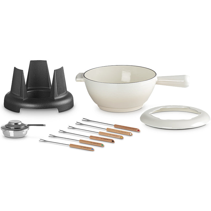 Le Creuset Käsefondue Set Mode Meringue