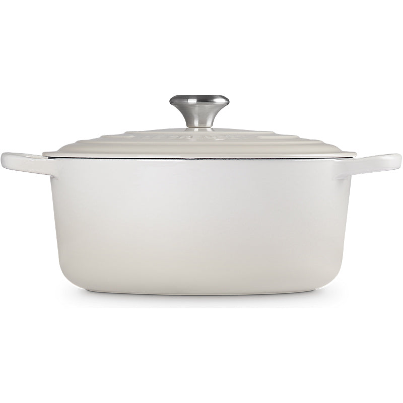 Le Creuset Signature Round Roaster 20 cm Meringue 