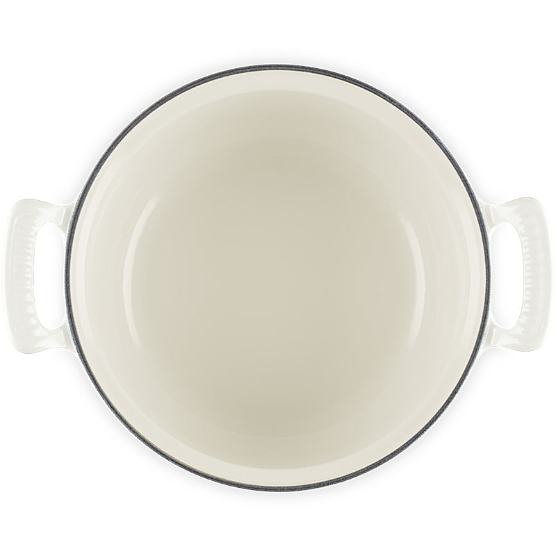 Le Creuset Round Roasting Pan Modern Heritage 26 cm Meringue