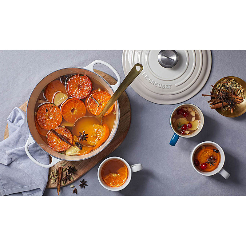 Le Creuset Signature Round Roaster 24 cm Meringue 