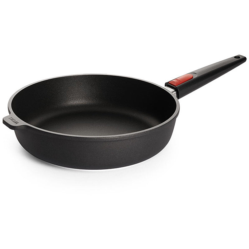 WOLL NOWO cast iron high-rimmed frying pan, 28 cm Ø; 7 cm high; with removable handle 1728N