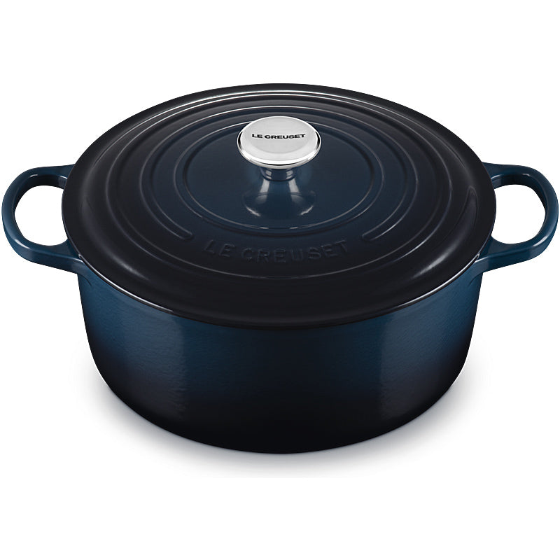 Le Creuset Bräter Signature rund 20 cm Nuit