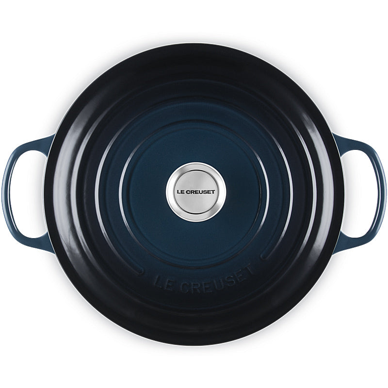 Le Creuset Bräter Signature rund 20 cm Nuit