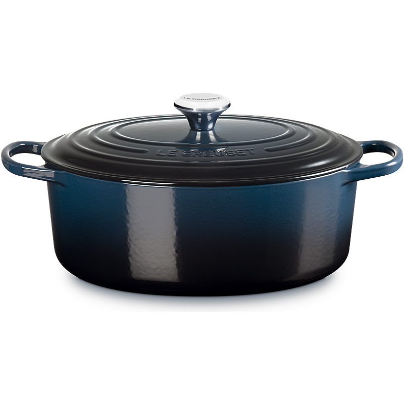 Le Creuset Bräter Signature oval 31 cm Nuit