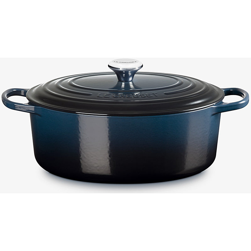 Le Creuset Bräter Signature oval 29 cm Nuit