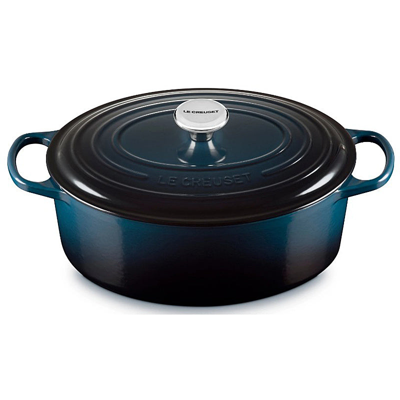 Le Creuset Bräter Signature oval 31 cm Nuit