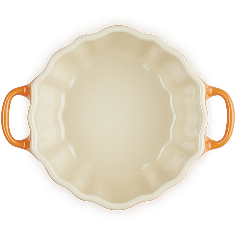 Le Creuset Förmchen Kürbis mit Deckel 350 ml Ofenrot