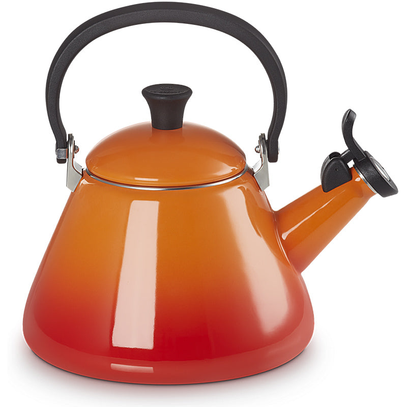 Le Creuset Wasserkessel Kone 1,6 Liter Ofenrot