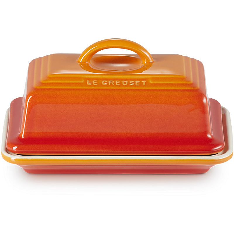 Le Creuset Butterdose Ofenrot