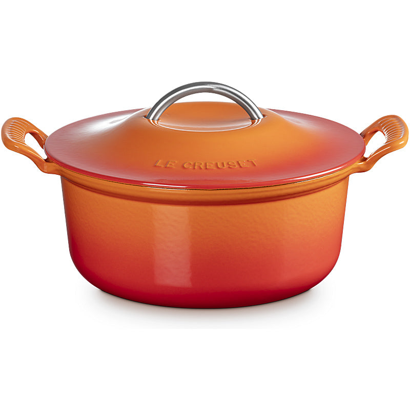 Le Creuset Round Roasting Pan Modern Heritage 26 cm Oven Red