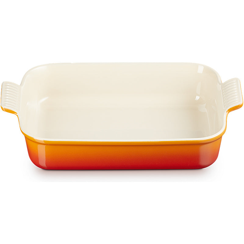 Le Creuset Auflaufform Tradition 32 cm Ofenrot