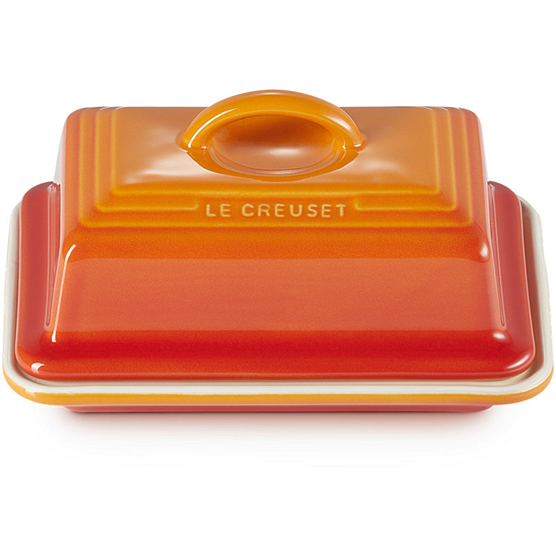 Le Creuset Butterdose Ofenrot