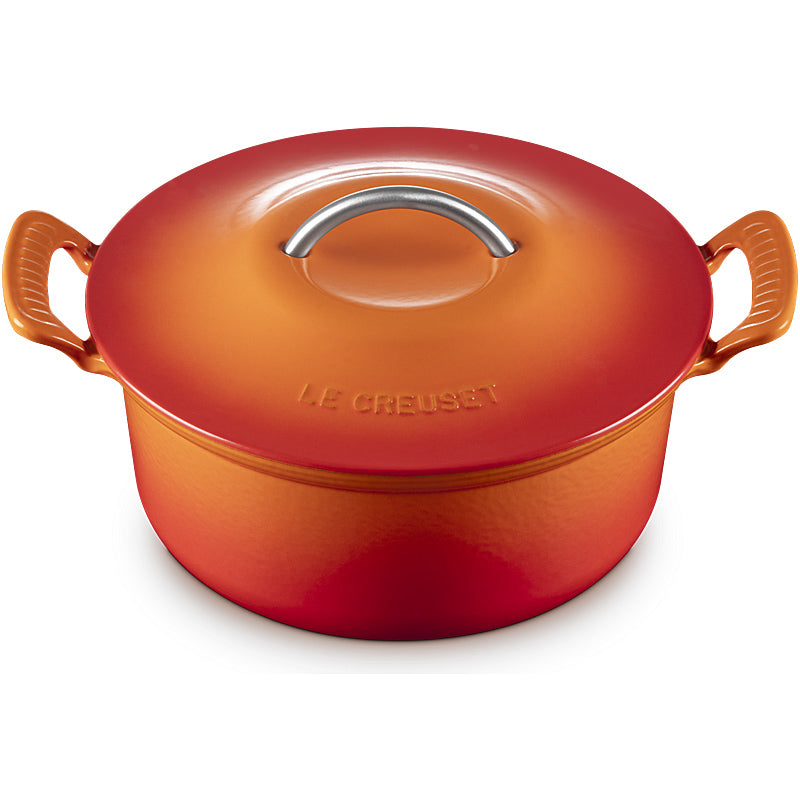 Le Creuset Round Roasting Pan Modern Heritage 26 cm Oven Red