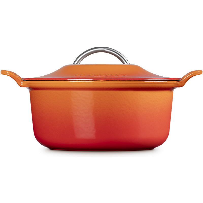 Le Creuset Round Roasting Pan Modern Heritage 26 cm Oven Red