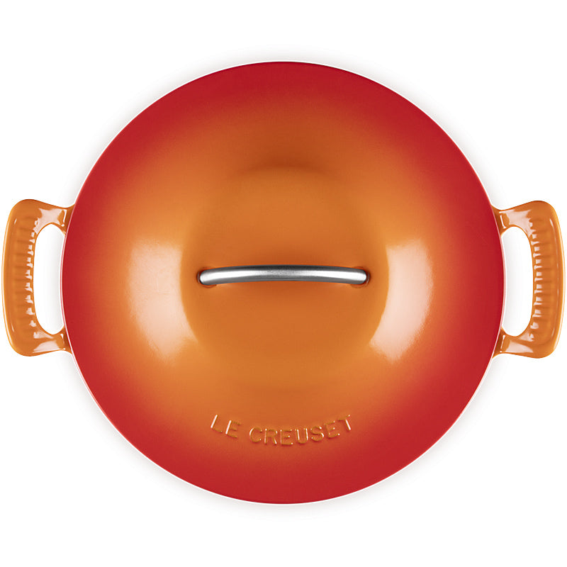 Le Creuset Round Roasting Pan Modern Heritage 26 cm Oven Red