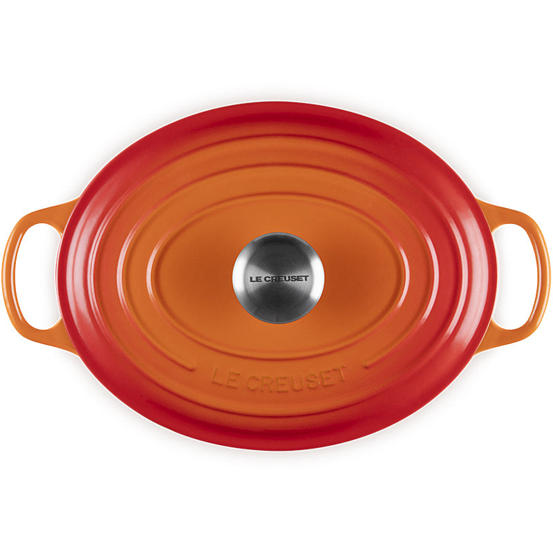 Le Creuset Gourmet Signature Oval Roaster 27 cm Oven Red 