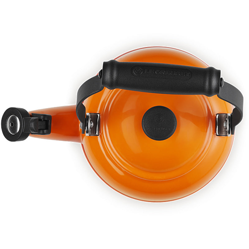 Le Creuset Wasserkessel Demi 1,1 Liter Ofenrot
