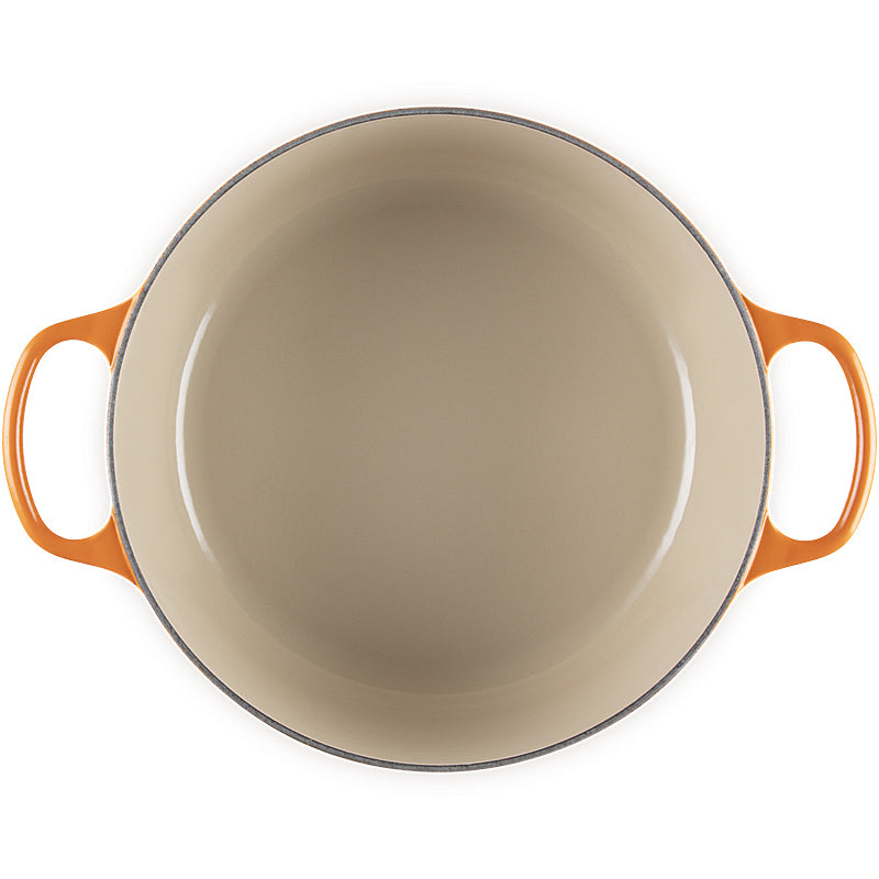 Le Creuset Bräter Signature rund 20cm ofenrot