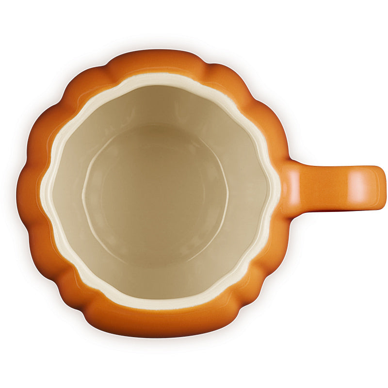 Le Creuset Becher Kürbis 400ml Ofenrot