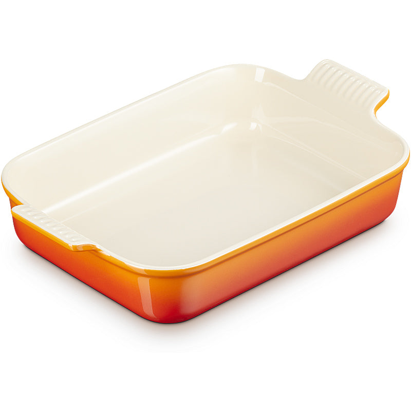 Le Creuset Auflaufform Tradition 32 cm Ofenrot