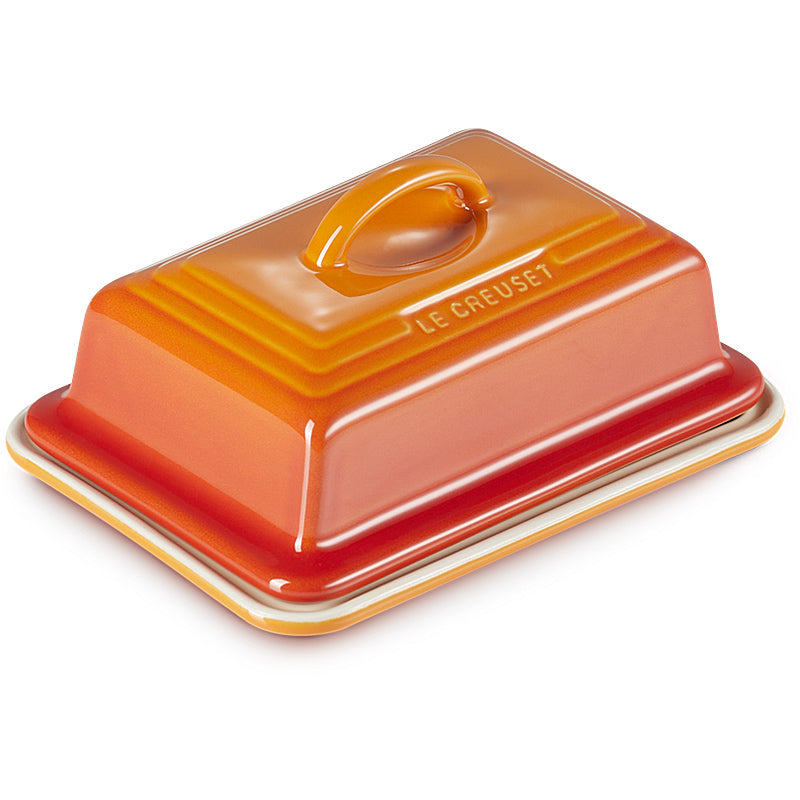 Le Creuset Butter Dish Oven Red 