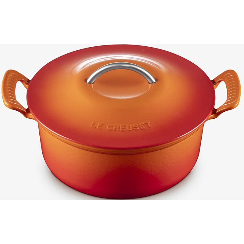 Le Creuset Bräter rund Modern Heritage 26 cm Ofenrot