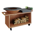 OFYR Island+ Corten 100 PRO Keramik Dunkelgrau