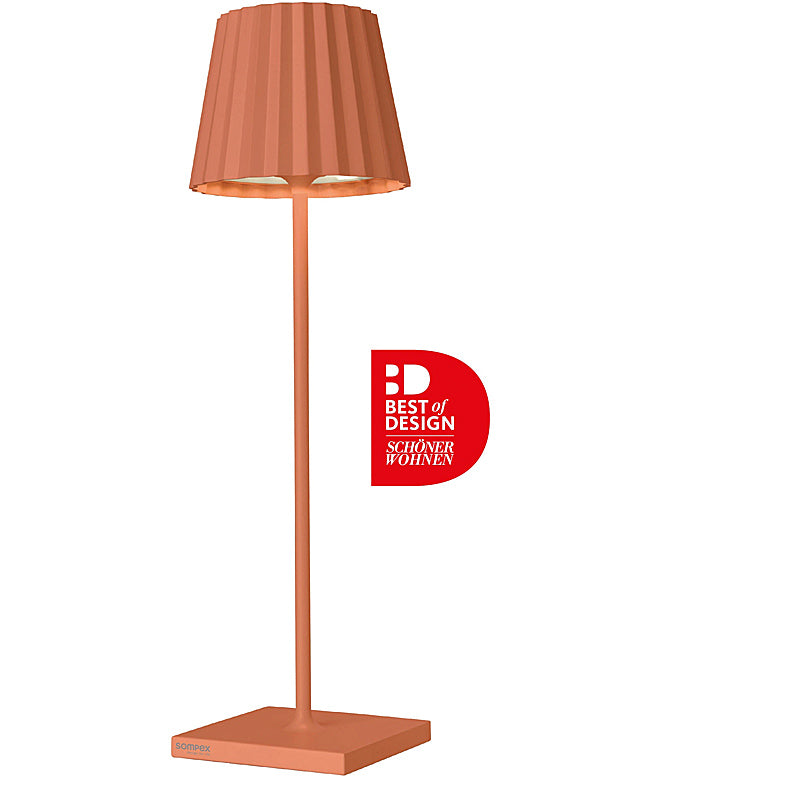 Sompex-Lighting TROLL 2.0 Battery Table Lamp Orange