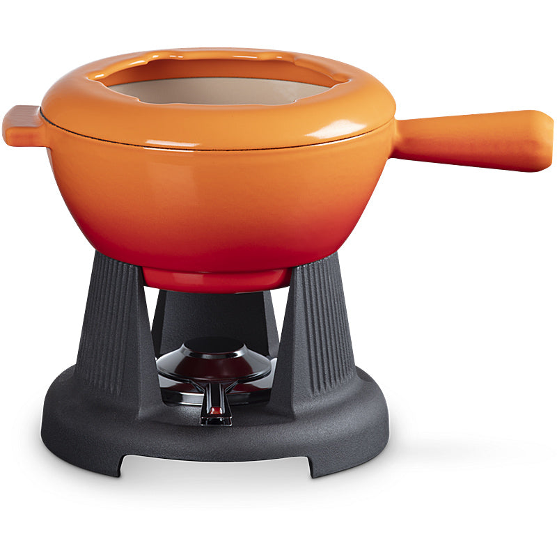 Le Creuset Käsefondue Set Mode Ofenrot