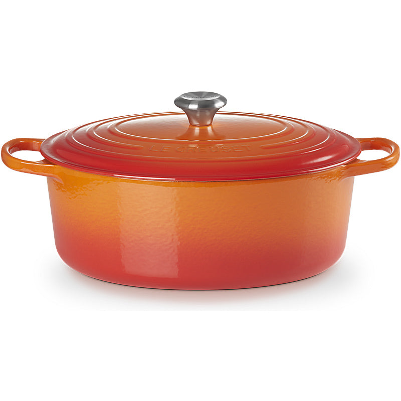 Le Creuset Bräter oval Signature 40cm ofenrot
