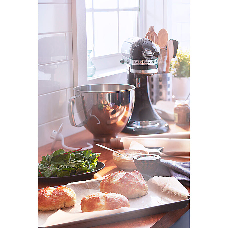 KitchenAid Artisan 5KSM175PSEOB Küchenmaschine 4,8L in Onyx Schwarz mit Zubehör