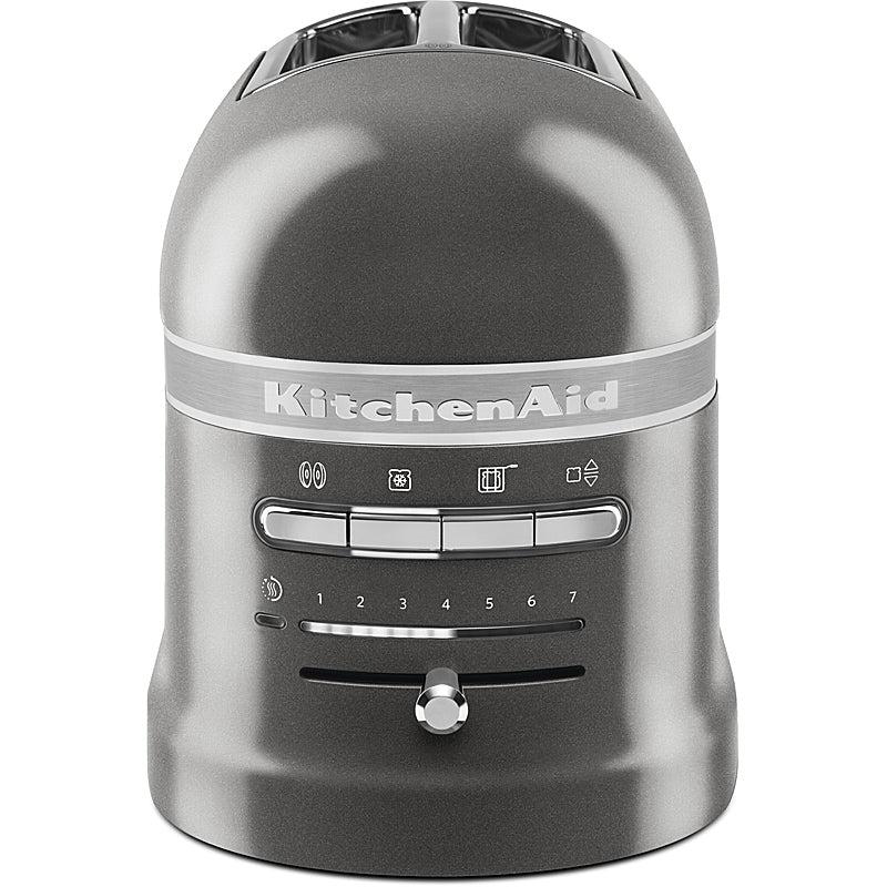 KitchenAid Artisan Toaster 2 Scheiben – Medaillon Silber 5KMT2204EMS inkl. Sandwichzange
