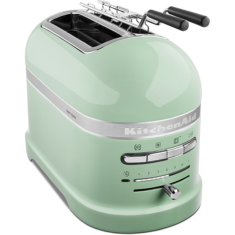 KitchenAid Artisan Toaster 2 Scheiben – Pistazie 5KMT2204EPT inkl. Sandwichzange