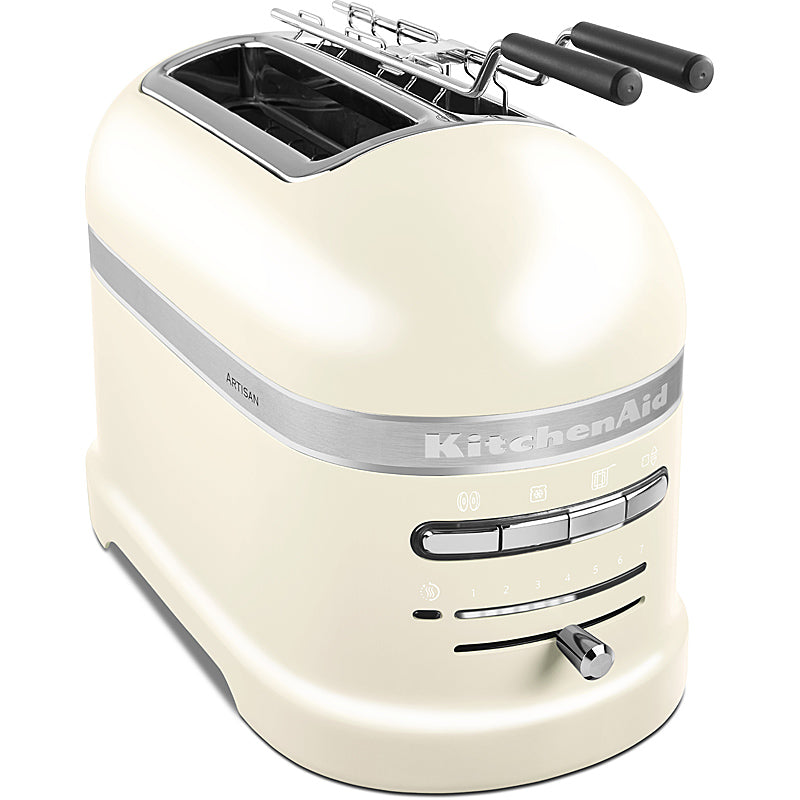 KitchenAid Artisan Toaster 2 Scheiben – Creme 5KMT2204EAC inkl. Sandwichzange