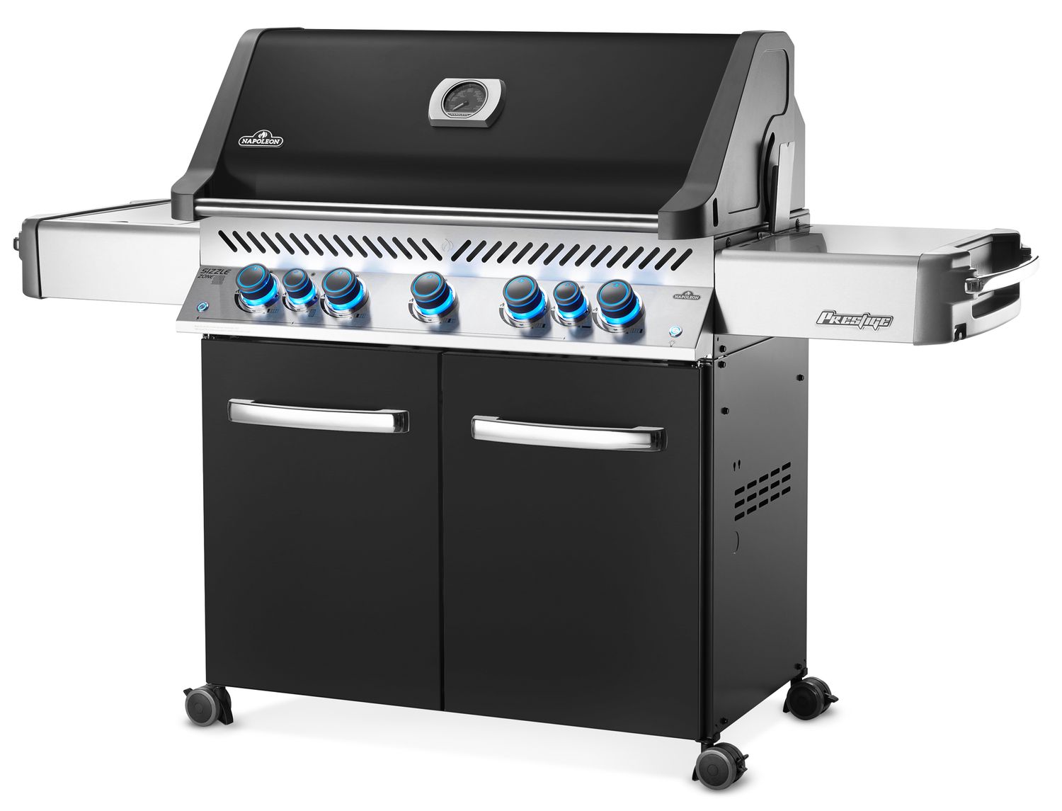 Napoleon P665RSIBPK Gasgrill Prestige 665 Schwarz Safety Glow und Sizzle Zone