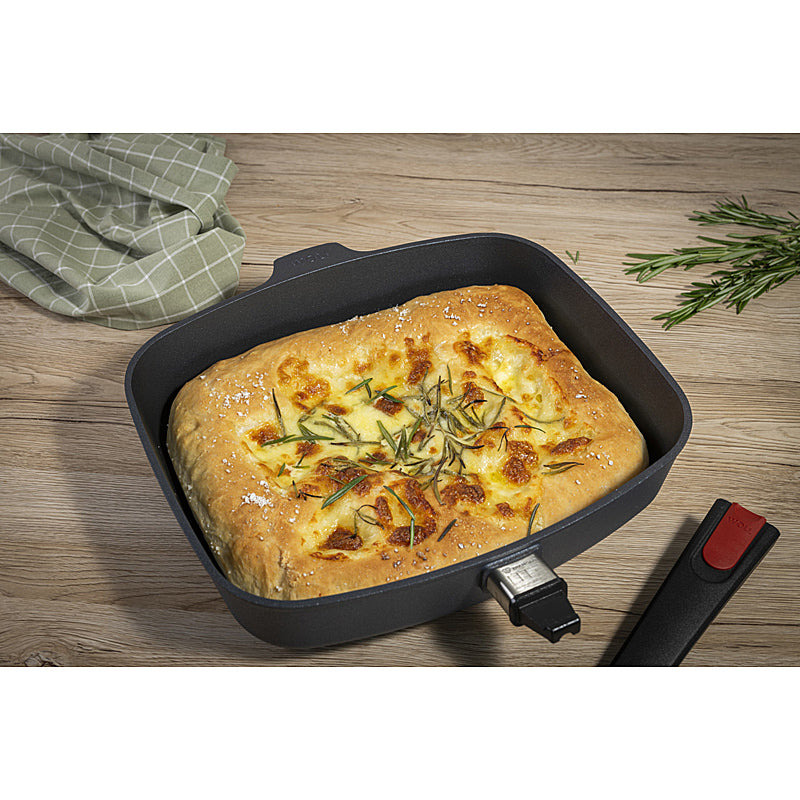 WOLL Diamond LITE Induction, cast iron pan, rectangular, AS 30 x 26 cm, 7 cm high 1629DPI