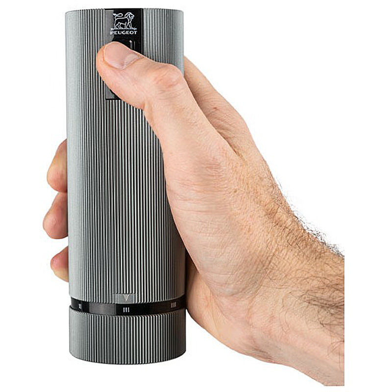 Peugeot LINE Pfeffermühle elektrisch u'Select Aluminium/Carbon  15 cm