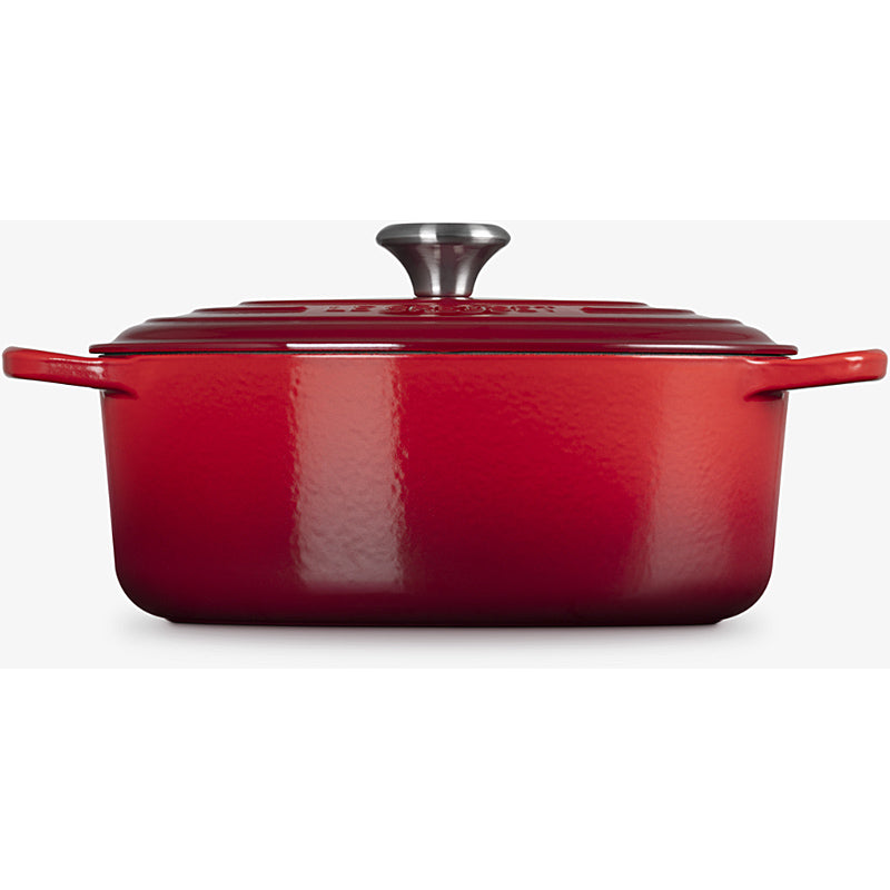 Le Creuset Bräter oval Signature 29cm kirschrot