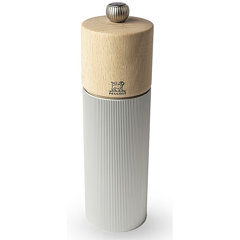 Peugeot LINE Aluminium/Natural - 18 cm Pepper Mill