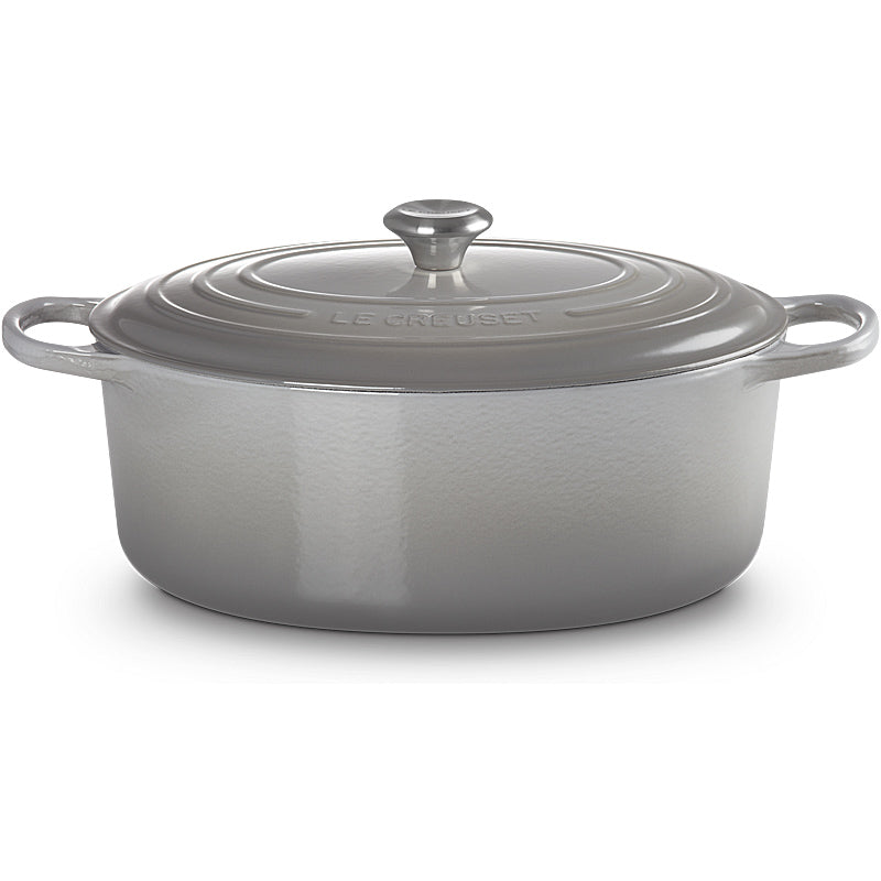 Le Creuset Signature Oval Roaster 29cm Pearl Grey