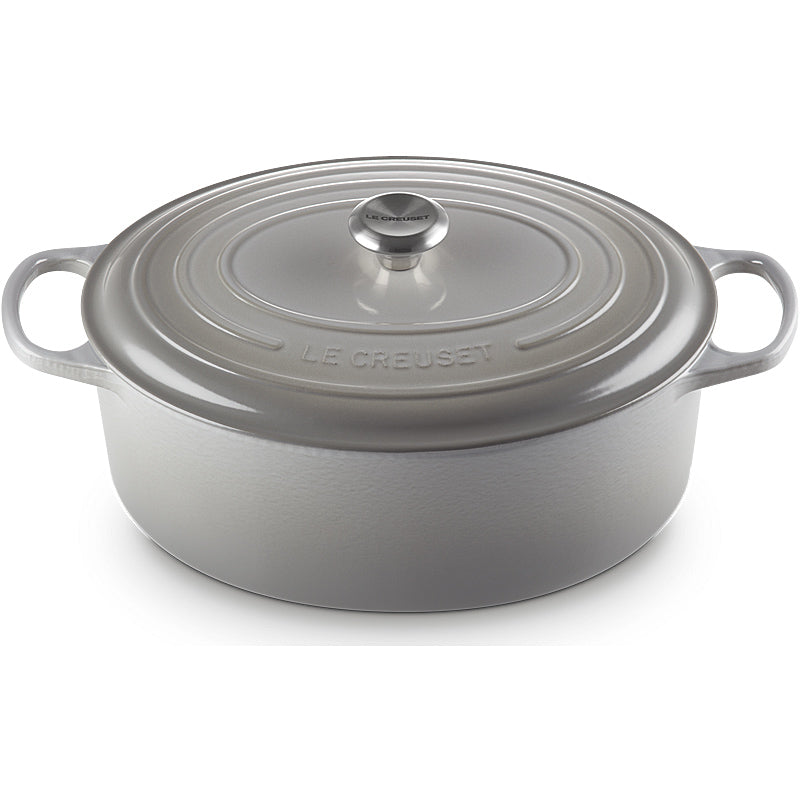 Le Creuset Signature Oval Roaster 29cm Pearl Grey