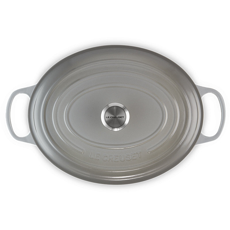 Le Creuset Bräter Signature oval 29cm Perlgrau